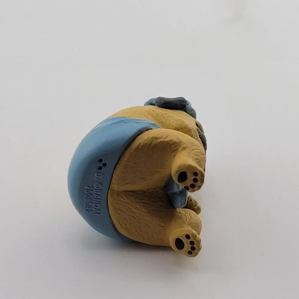 Relaxing Pug - Japanese Gachapon Tan Spa Mini Figure